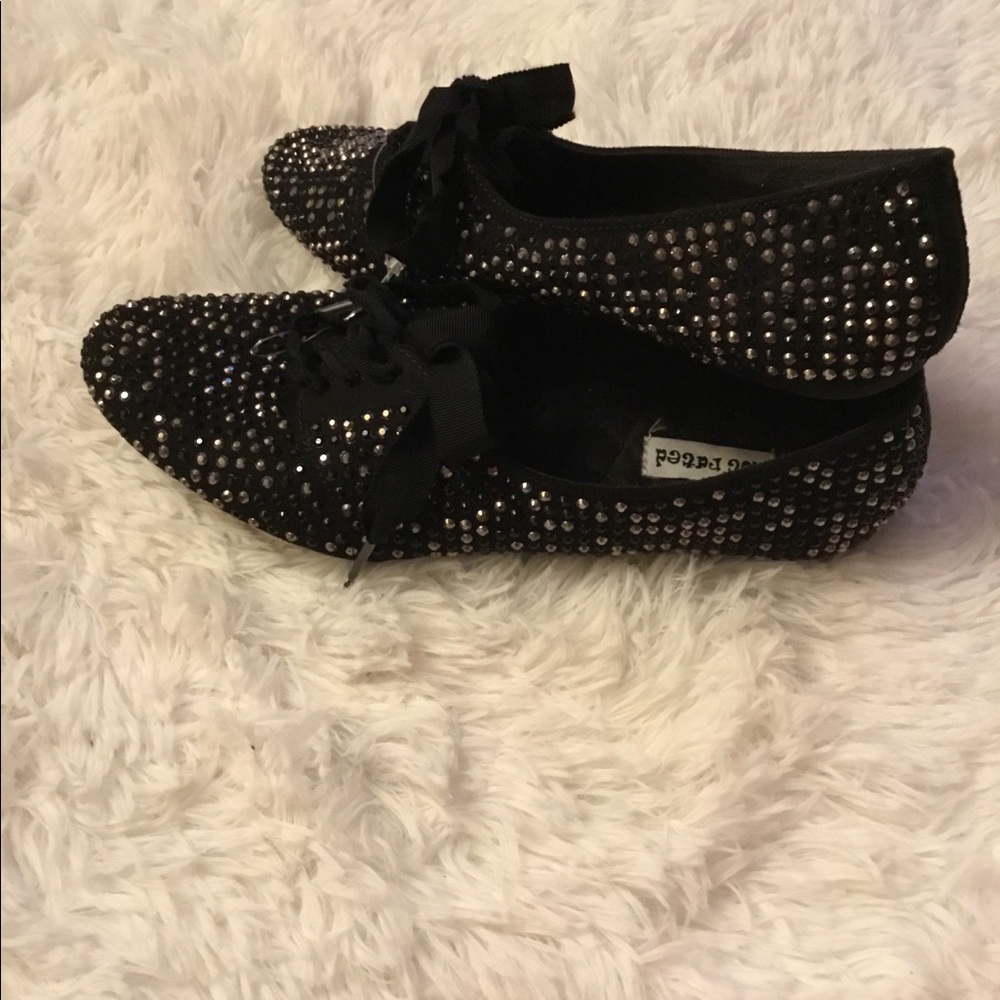 Rhinestoned Flats